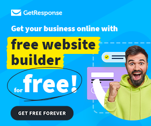 GetResponse website builder
